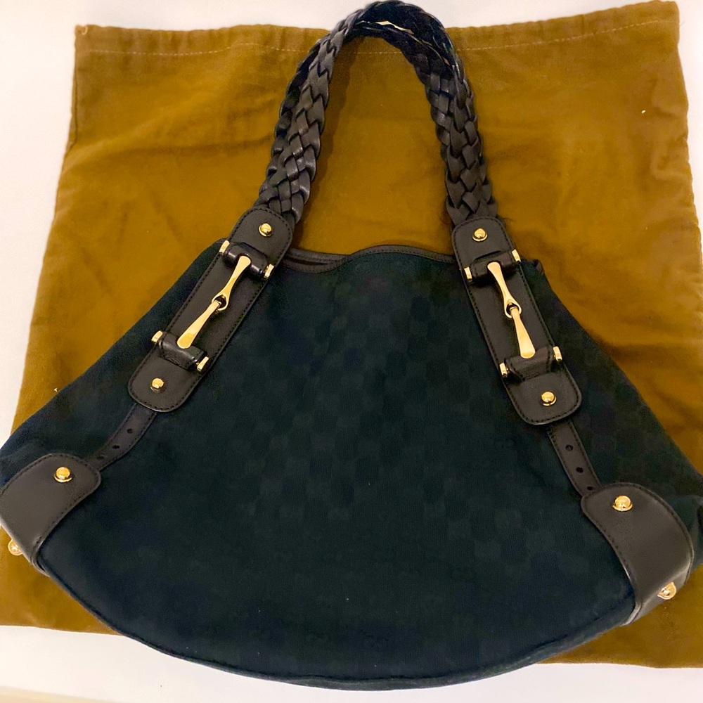Gucci Monogram Handbag  100% AUTHENTIC
